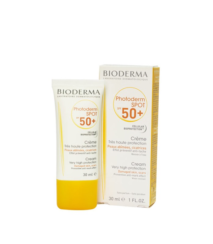 بایدرما ضد آفتاب فتودرم اسپات ایج SPF50+