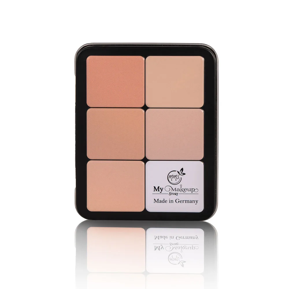 پالت کانتور دوطرفه خشک و چرب ۱۲ رنگ مای میکاپ استوری آلمان